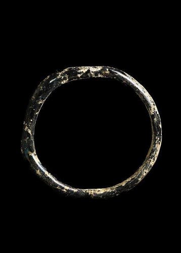 Oud-Romeins Black Glass Kinderarmband (Zonder minimumprijs)