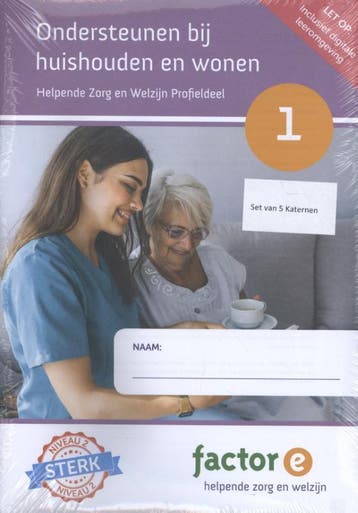 HELPENDE ZORG EN WELZIJN DEEL 1 TM 5 HZW PROFI 9789037245820, Zo goed als nieuw