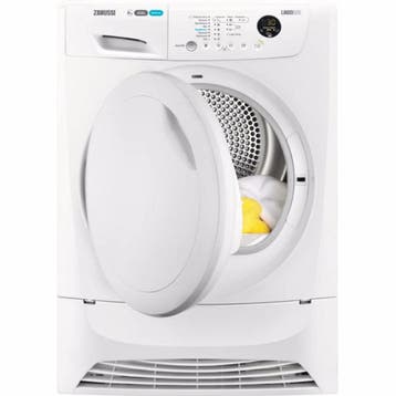 WEG=WEG: Zanussi Condensdroger 8KG B ZDC8245NW Refurbished, 6 tot 8 kg, Verzenden, Zo goed als nieuw, Voorlader