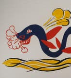 Alexander Calder (1898-1976) - The Friendly Dragon (Flying