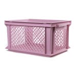 Lastpak Stijlvolle kunststof fietskrat - roze - 40x30x22..., Ophalen of Verzenden, Nieuw