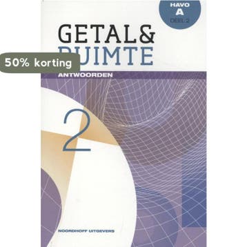 havo A deel 2 / Getal & Ruimte / antwoorden 9789001842093, Verzenden, Gelezen, J.H. Dijkhuis