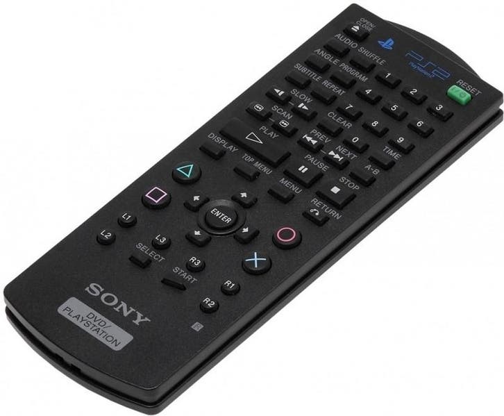 Sony DVD Remote New (Black) (PlayStation 2), Spelcomputers en Games, Games | Sony PlayStation 2, Gebruikt, Verzenden