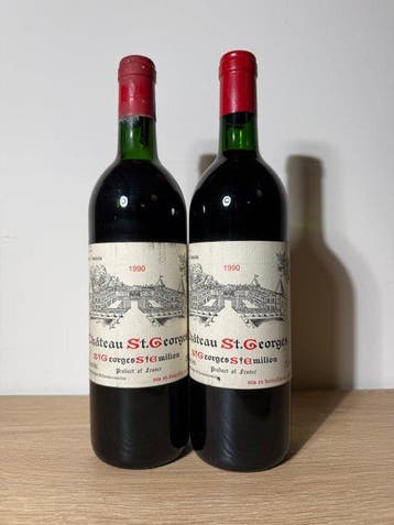 1990 Petrus Desbois, Château St.Georges - Saint-Émilion - 2, Verzamelen, Nieuw