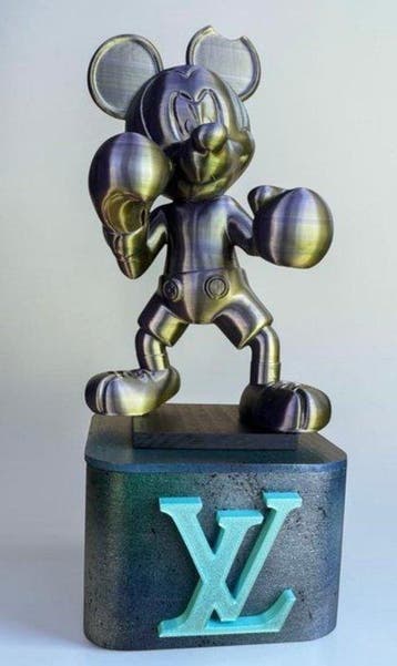 Artiluxx - LV Color-Spectrum Mickey Mouse boxing king