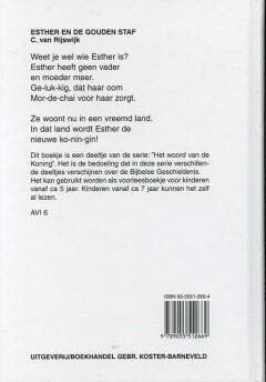 ESTHER EN DE GOUDEN STAF DL11 9789055512669 RIJSWIJK C. VAN, Boeken, Verzenden, Gelezen, RIJSWIJK C. VAN