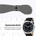 Tyme Tokyo Heren Horloge 42mm - Goed Leesbaar - Zwart -, Ophalen of Verzenden, Zo goed als nieuw