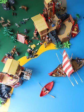 Playmobil - Vikings - 4433, 3151, 71830, 3150, 7725, 9842,