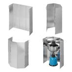 ProPlus 5-delig kookwindscherm - aluminium - inklapbaar -..., Caravans en Kamperen, Kampeeraccessoires, Ophalen of Verzenden, Nieuw