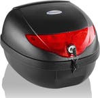 TRESKO® Topkoffer - Motorkoffer - Helmkoffer - 24L - Zwart, Verzenden, Zo goed als nieuw