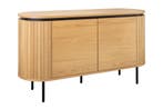 Dressoir ATELIER 120 cm, natuurlijke eikenhoutlook met, Ophalen of Verzenden, Nieuw
