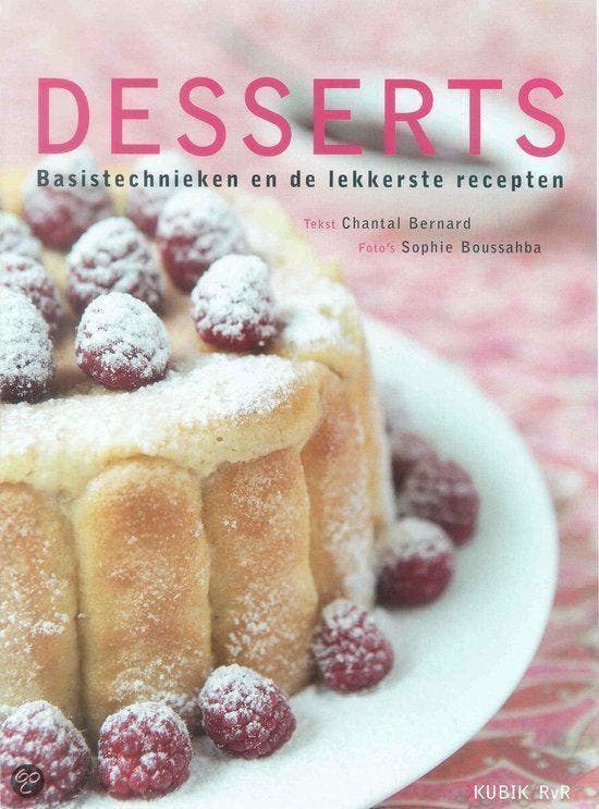 Desserts - Bernard, Boeken, Kookboeken, Gelezen, Verzenden