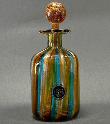 Vasetto Vintage Murano - Anni 60 - Vaas - Glas a Canne