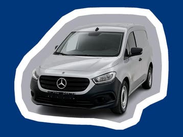 Mercedes-Benz Citan 110 CDI L1 Trekhaak Airco Betimmering, Stof, Gebruikt, Euro 6, Mercedes-Benz