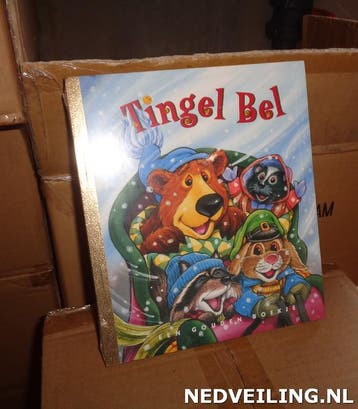 60x Gouden Boekje Tingel Bel