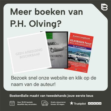 Vraagbaak Nissan Cherry/Sunny 9789020118919 P.H. Olving, Verzenden, Gelezen, P.H. Olving
