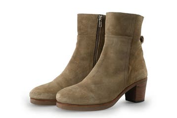 Shabbies Amsterdam Enkellaarzen in maat 39 Beige, Shabbies Amsterdam, Verzenden, Beige, Lage of Enkellaarzen