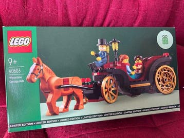 Lego Set - 40603 - Seasonal - Wintertime Carriage Ride, Nieuw