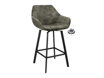2x Luxe roterende barkruk, 80, adore  green, Antiek en Kunst, Kunst | Schilderijen | Klassiek