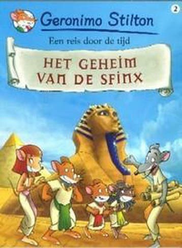 Een reis door de tijd / 2 Het geheim van de Sfinx / Geronimo, Verzenden, Zo goed als nieuw, Geronimo Stilton