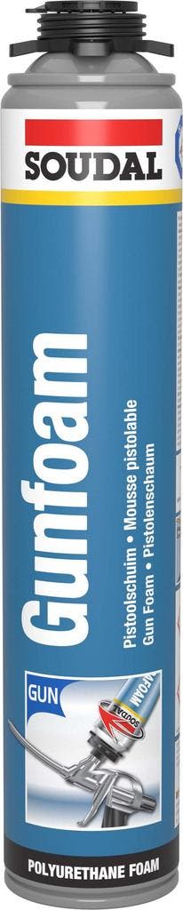 Soudal gunfoam 750 ml, champagne, bus, Doe-het-zelf en Verbouw, Isolatie en Afdichting, Verzenden, Nieuw