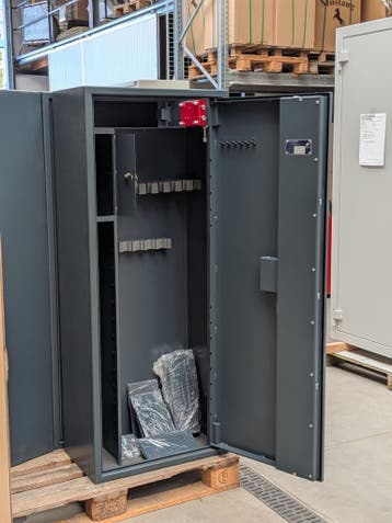MustangSafes GE-600-K-L (demo) met dubbelbaard sleutelslot, Ophalen of Verzenden, Gebruikt, Brandkast