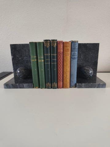 Boekensteunen (2) - Marmer - Natuursteen