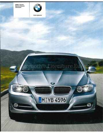 2009 BMW 3 SERIE SEDAN BROCHURE NEDERLANDS, Nieuw, BMW, Author