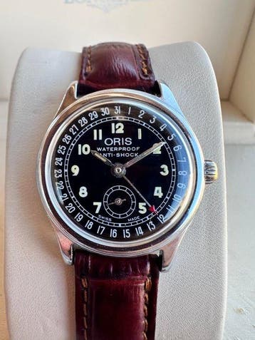 Vintage oris pointer date swiss made 1960 no rezerve price -, Sieraden, Tassen en Uiterlijk, Nieuw