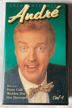 LACH MEE MET ANDRÉ DEEL 4 (VHS), Verzenden, Gebruikt