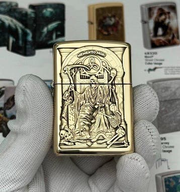 Zippo - grim Reaper - Zonder minimumprijs - Aansteker -, Verzamelen, Nieuw