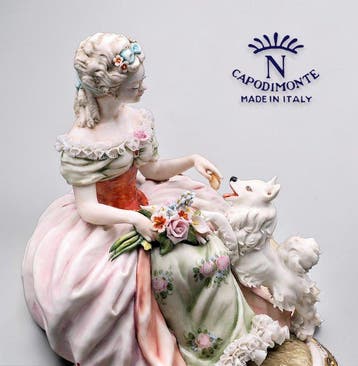 Capodimonte, Porcellane Principe - Luciano Cazzola -, Antiek en Kunst