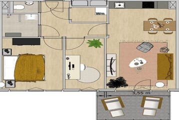 Appartement Grenenhout in Eindhoven, Noord-Brabant, Via bemiddelaar, Eindhoven, Appartement
