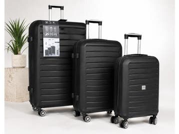 Veiling - 3-delige Kofferset Trolleyset ABS Hardcase, Sieraden, Tassen en Uiterlijk, Koffers, Nieuw