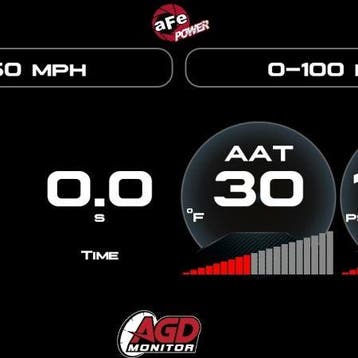 aFe AGD Advanced Gauge Display Digital 5.5in Monitor 08-18, Ophalen of Verzenden, Nieuw