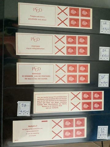Nederland - Collectie van 147 postzegelboekjes, Postzegels en Munten, Gestempeld
