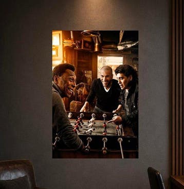 Café Maravillas Madrid - Maradona Pelé Zidane - Louis, Nieuw