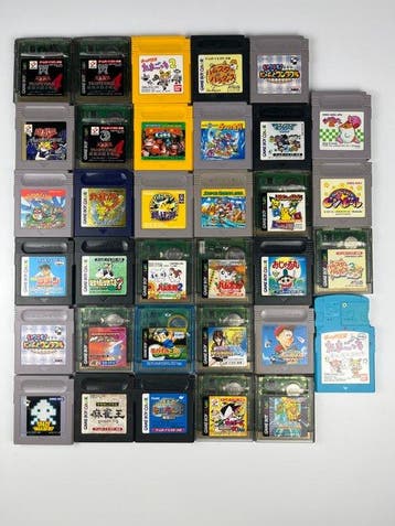 Nintendo - Game Boy Color Bulk Lot 34 Games - Pokemon Gold, Nieuw