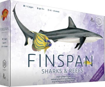 Finspan - Sharks & Reefs Expansion (Engels) | Stonemaier, Hobby en Vrije tijd, Gezelschapsspellen | Bordspellen, Verzenden, Nieuw