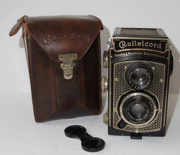 Rollei Rolleicord Art Deco - 1935 Twin lens reflex camera, Nieuw