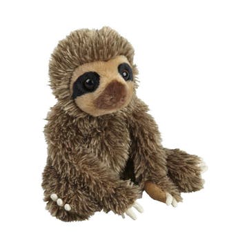 Luiaard knuffel - pluche - 18 cm - wilde dieren - speelgoed, Verzenden, Nieuw