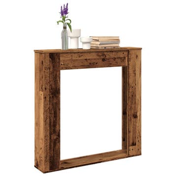 vidaXL Haardombouw 100x20x100 cm bewerkt hout oud, Verzenden, Nieuw