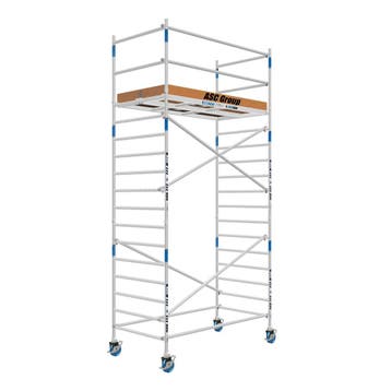ASC rolsteiger 135 x 6.2 mtr werkhoogte 1.0, Verzenden, Nieuw, Rolsteiger of Kamersteiger, 5 meter of hoger