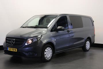Zakelijke Lease |  Mercedes-Benz Vito 114 CDI Lang Dubbele C, Automaat, Stof, Gebruikt, Mercedes-Benz
