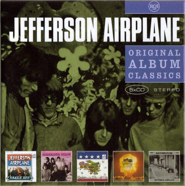 cd digi - Jefferson Airplane - Original Album Classics, Cd's en Dvd's, Cd's | Rock, Zo goed als nieuw, Verzenden
