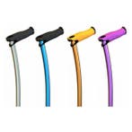 modern, elegant wandelstok met vrolijke exclusieve kleuren, Verzenden, Nieuw