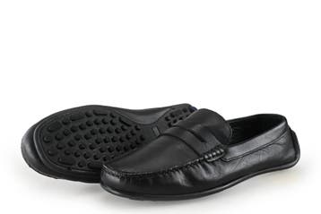 Leone Loafers in maat 43 Zwart, Loafers, Verzenden, Zwart, Leone