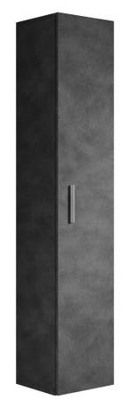 Saniselect Socan Hoge kast 35x32x180 cm Eiken Zwart