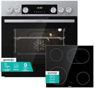 Gorenje BCA6737AO6X + ECDA643SC - Inbouw oven set - 73L, Witgoed en Apparatuur, Ophalen of Verzenden, Nieuw