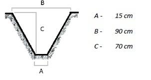 Kraffter GREP90 Greppelfrees
